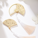 Folding Fan Balm Birthday Gifts for Her Light Fragrance Solid Perfume-3