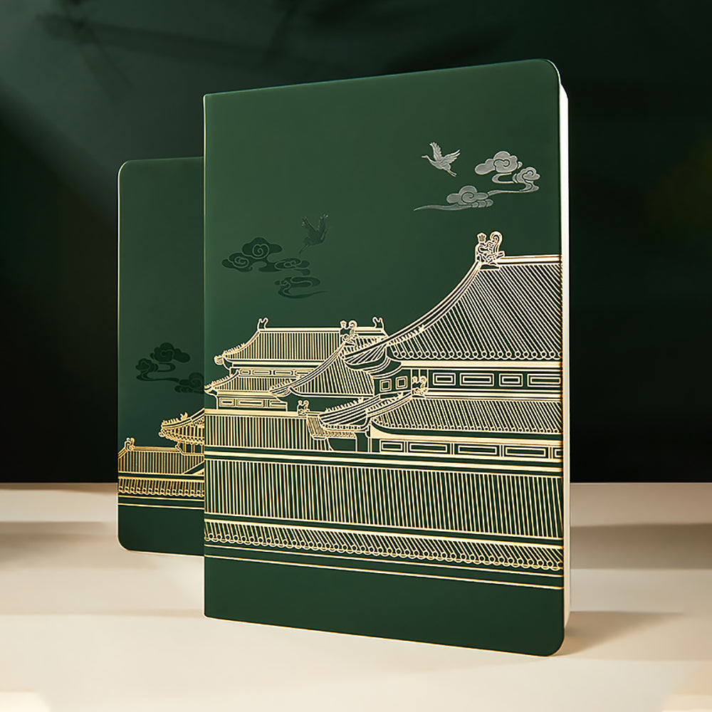 Forbidden City Architecture Bronzing Notebook-2