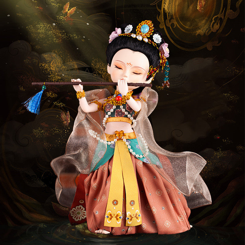 Four Beauties of Ancient Chinese Dunhuang Flying Silk Figure Ornaments-6