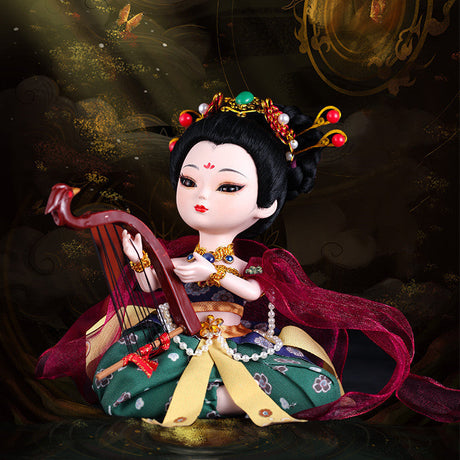 Four Beauties of Ancient Chinese Dunhuang Flying Silk Figure Ornaments-7