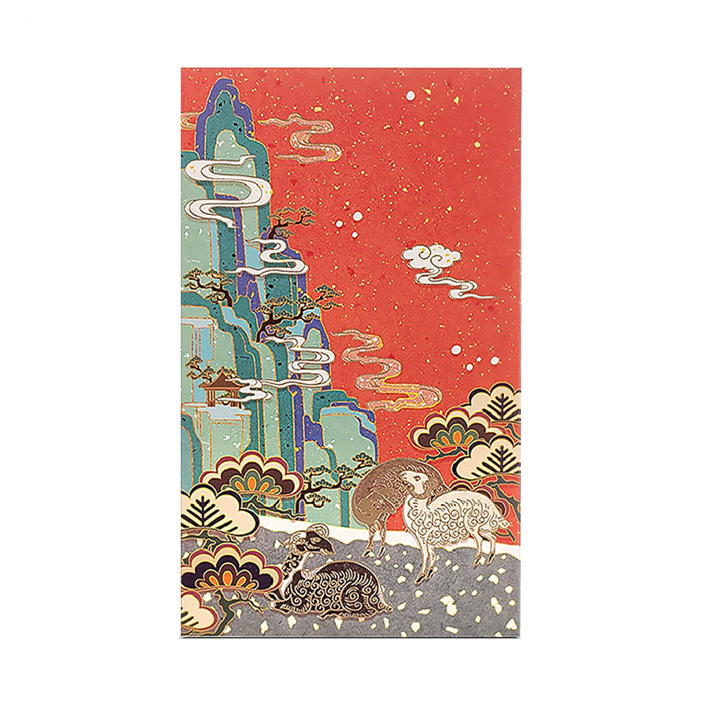 Funny Birthday Greeting Cards Good Luck Series Chinese New Year Cards-8