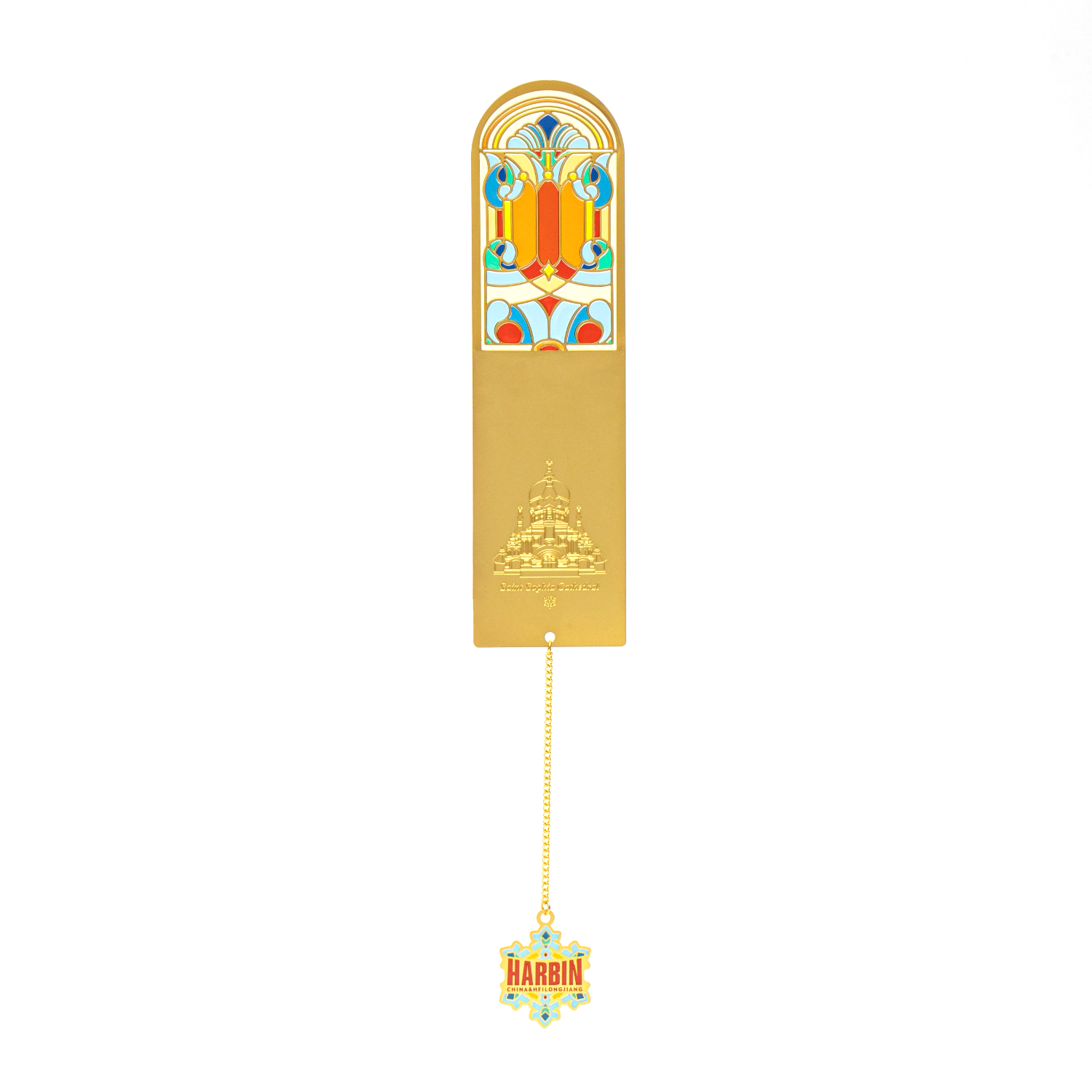 Gifts for Book Lovers Saint Sophia Cathedral Flower Window Bookmark-5