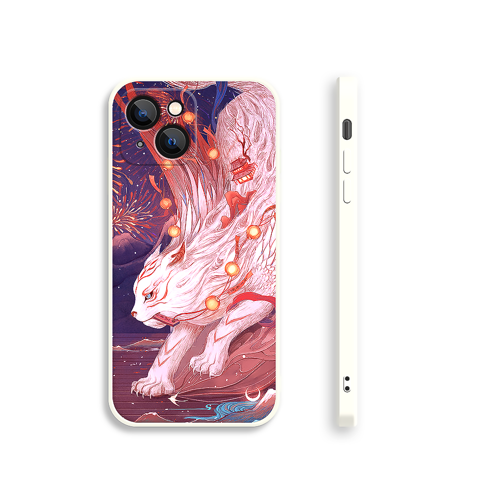 God Tiger Silicone Phone Case-1