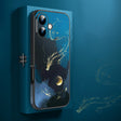 Golden Dragon Chasing the Moon iPhone 16 Mobile Phone Case-1