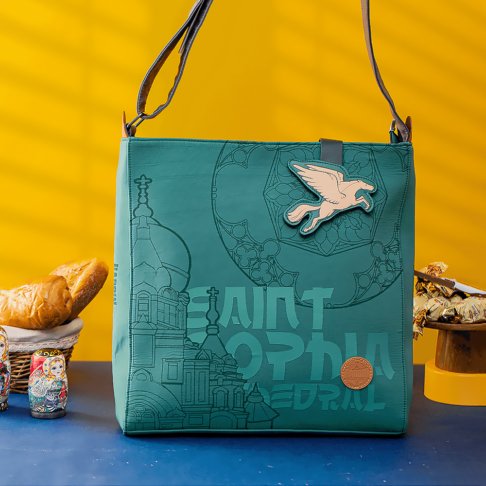 Harbin City Limited Edition Unisex Saint Sophia Cathedral Tote Bag-1