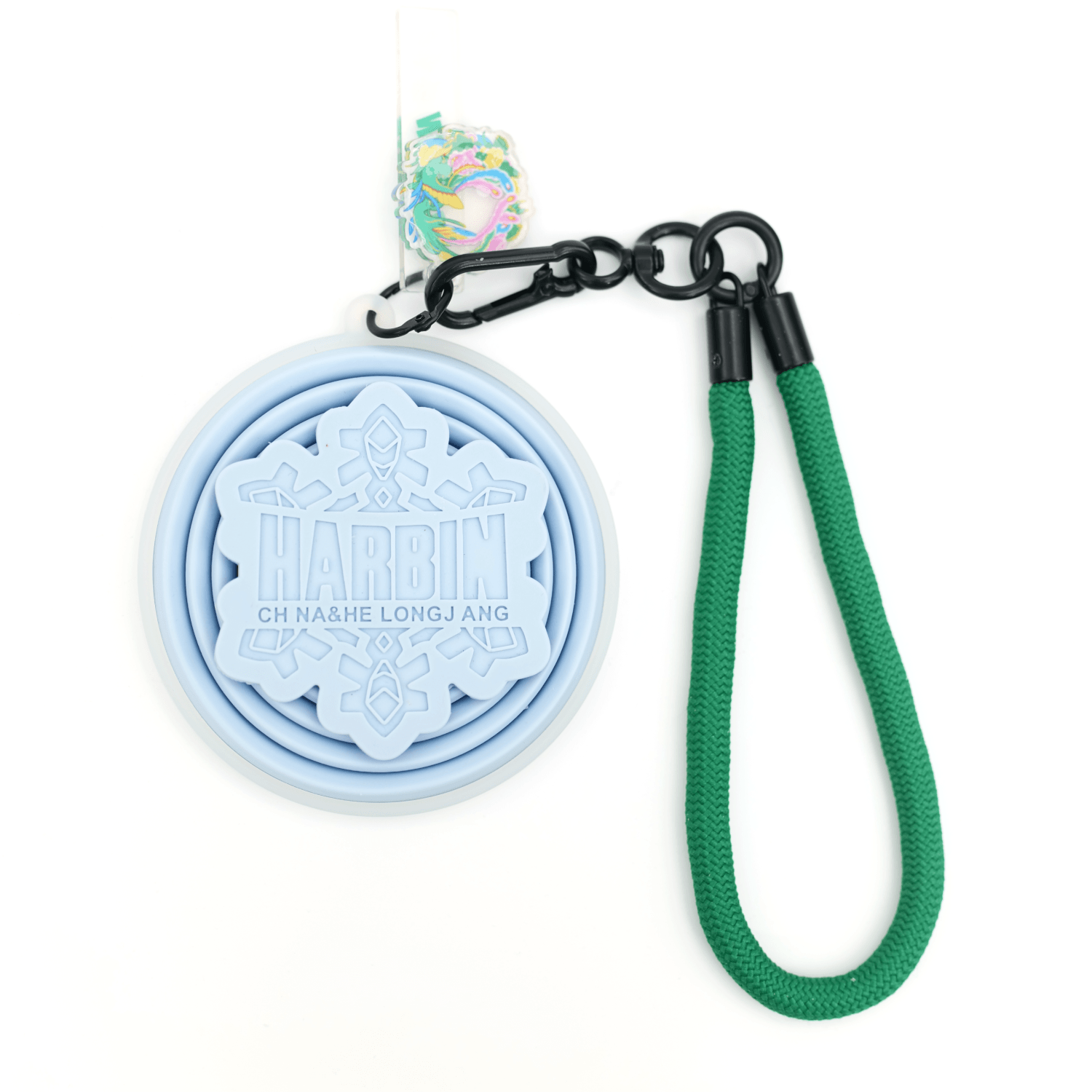 Harbin Ice and Snow Series Snowflake Portable Silicone Collapsible Water Cup-5