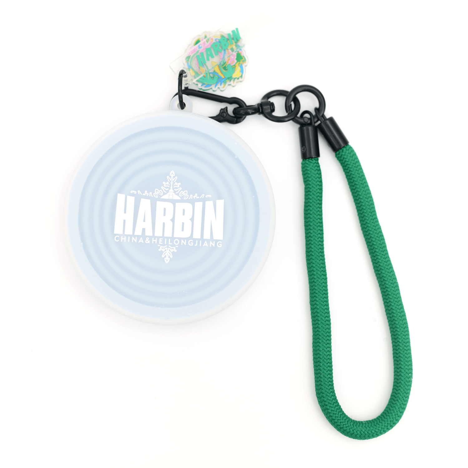 Harbin Ice and Snow Series Snowflake Portable Silicone Collapsible Water Cup-6