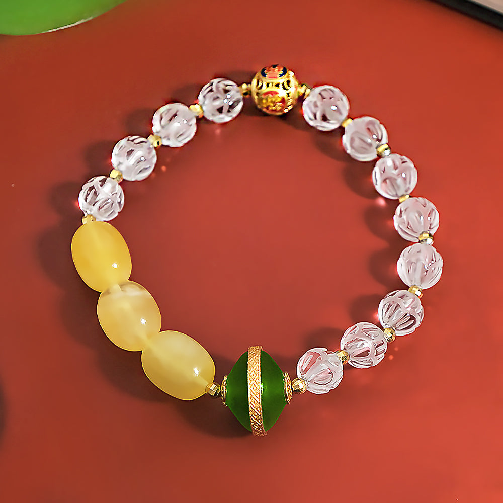 Bracelet for Harmonious Life with Gold-2