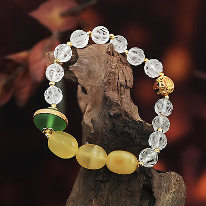 Bracelet for Harmonious Life with Gold-3