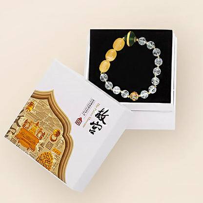 Bracelet for Harmonious Life with Gold-5