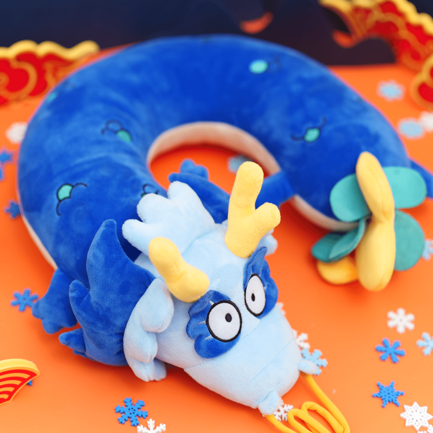 Hey Dragon Ha Tiger Series Hey Dragon U-shaped Travel Pillow-1