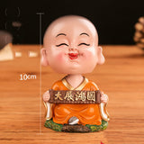 Little Monk Shaking Head Car Ornaments-11