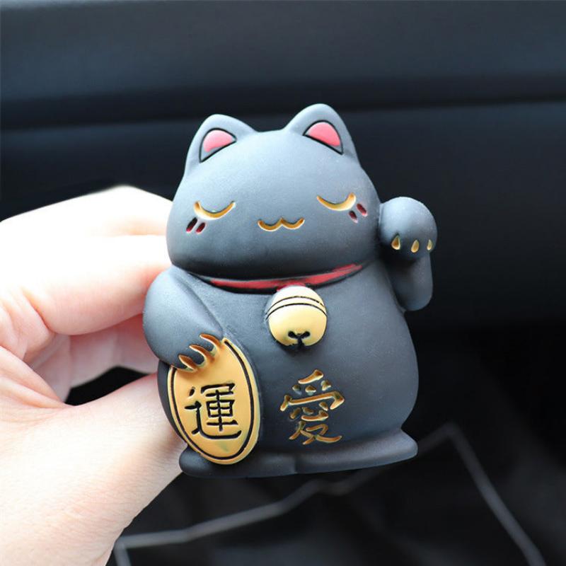 Lucky Cat Car Fragrance Decoration-2