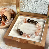 Natural Crystal Bracelet White Crystal Bracelet-3