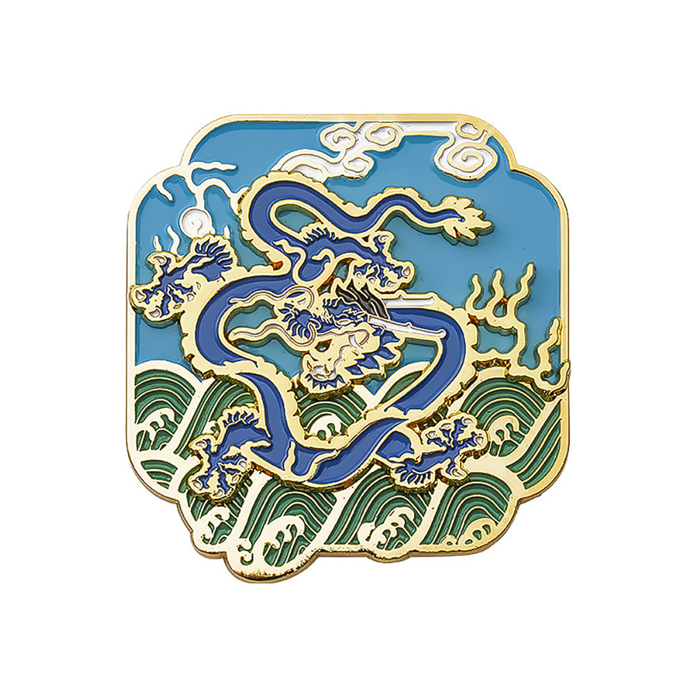 Housewarming Gifts Nine Dragon Wall Fridge Magnet-1