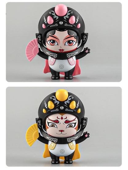 Chinese Face-changing Sichuan Opera Doll National Quintessence Cultural Doll Panda Toy