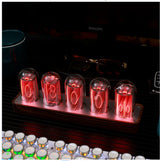 Creative desktop networking clock pseudo Nixie tube clock free assembly timer ornaments