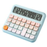 Girl Heart Large Screen Calculator Voice Cute Creative Macaron Color
