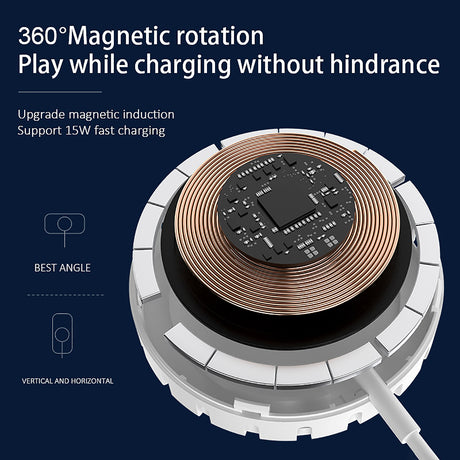 15W Magnetic Cooling Wireless Charger for iPhone-2