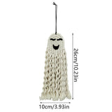 Cute Halloween Hanging Ghost Decoration Polyester Ornament-5