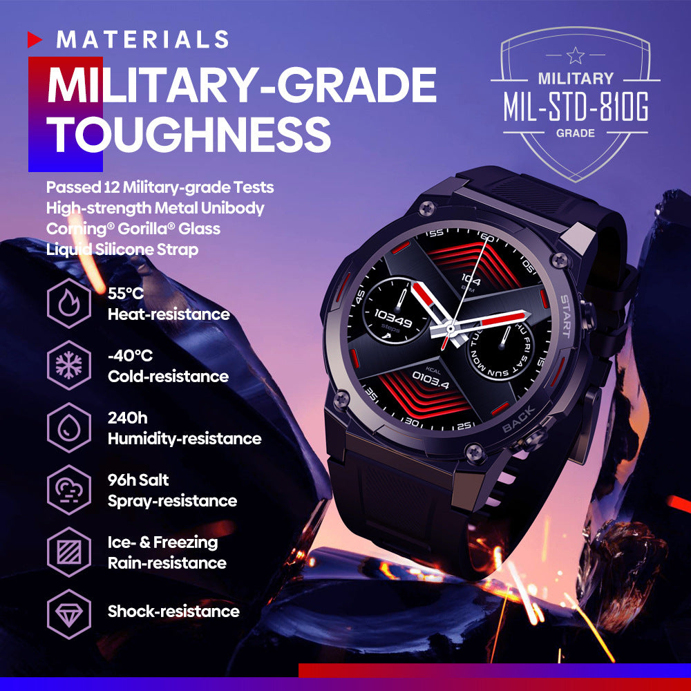 Zeblaze VIBE 7PRO 1.43-inch AMOLED display hi-fi bluetooth calling smartwatch