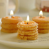 Simulation Dessert Cookies Scented Candle Gift Box-2
