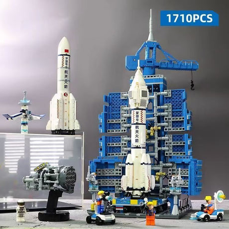 Space Rocket Toy Globe Globe Game mit Lego Kids Toy und Geschenk Ornament World Globe