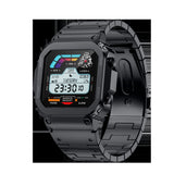 AW39 Bluetooth Call Sports Smart Watch - Herzfrequenzüberwachung, Gesundheitsmanagement, Retro -Modedesign