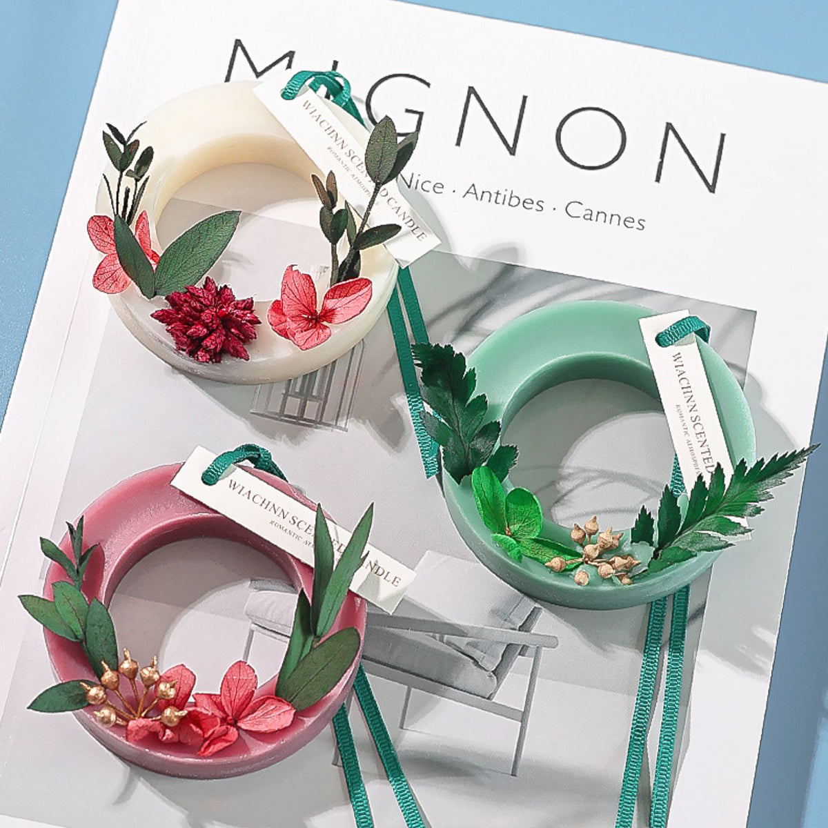 Solid Fragrance Gift Box with Aromatherapy Wax Slices-2