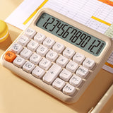 Girl Heart Large Screen Calculator Voice Cute Creative Macaron Color