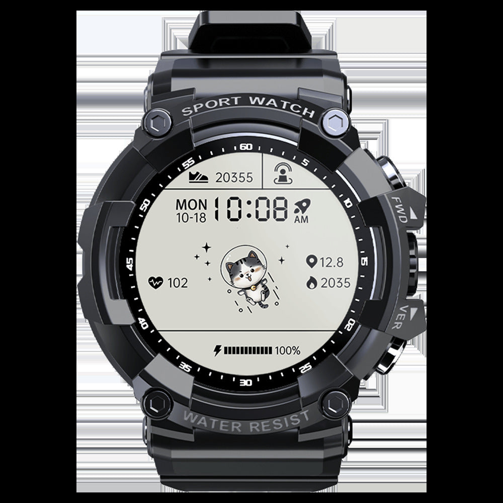 Lokmat Attack 3 Sports Smartwatch - Bluetooth -Anruf, Fitness -Tracking, Herzfrequenzüberwachung, Touchscreen -Design