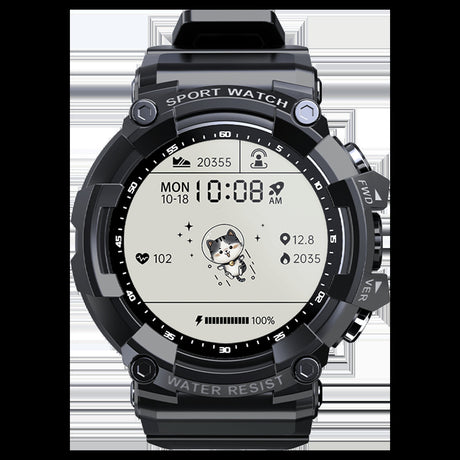 Lokmat Attack 3 Sports Smartwatch - Bluetooth -Anruf, Fitness -Tracking, Herzfrequenzüberwachung, Touchscreen -Design