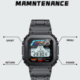 AW39 Bluetooth Call Sports Smart Watch - Herzfrequenzüberwachung, Gesundheitsmanagement, Retro -Modedesign