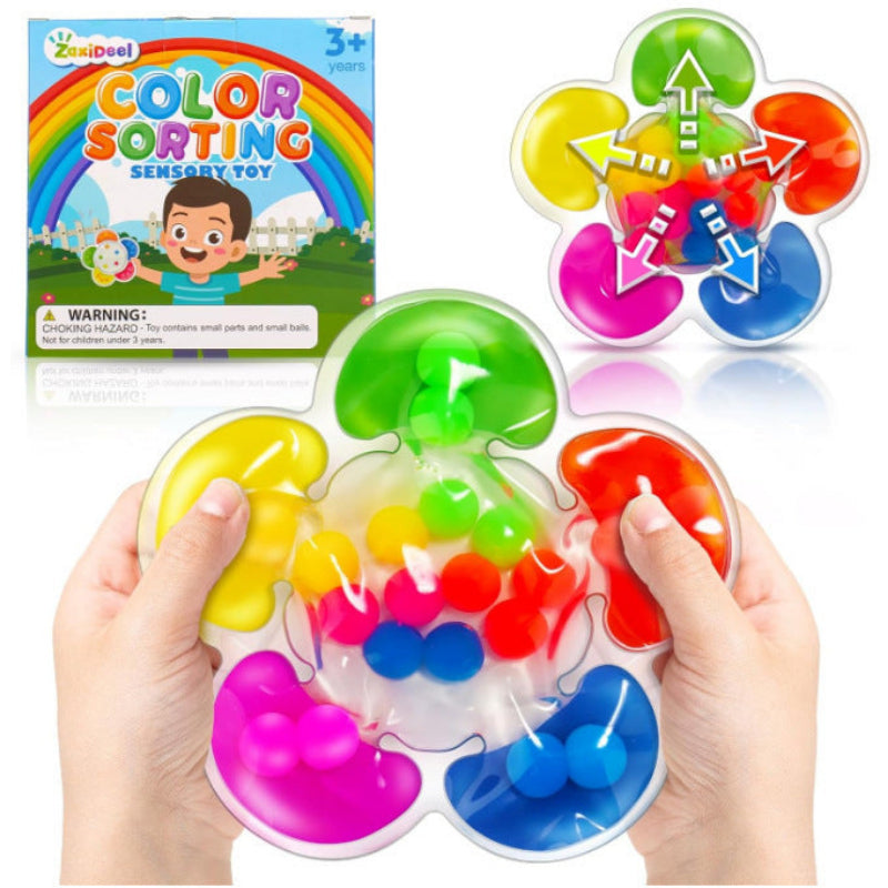 Farbklassifizierung Sensorisches Spielzeug Passendes Spielzeug Pädagogisches Kinderspielzeug