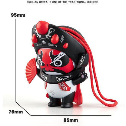 Chinese face-changing Sichuan opera doll 8-faced national quintessence cultural doll national trend panda doll toy