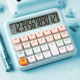 Girl Heart Large Screen Calculator Voice Cute Creative Macaron Color