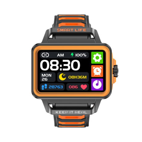 S666 Bluetooth Smart Watch - Dynamisches Zifferblatt, Sport -Schrittzähler, Herzfrequenzüberwachung, Informationserinnerung, Musikfunktion