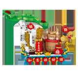 Chinese style character building blocks building blocks children's toys educational enlightenment toys