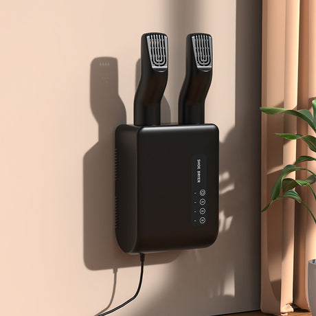 Wall-mounted Shoe Dryer Ozone Disinfection and Deodorization Shoe Warmer, Smart Drying Telescopic Sterilization Dryer