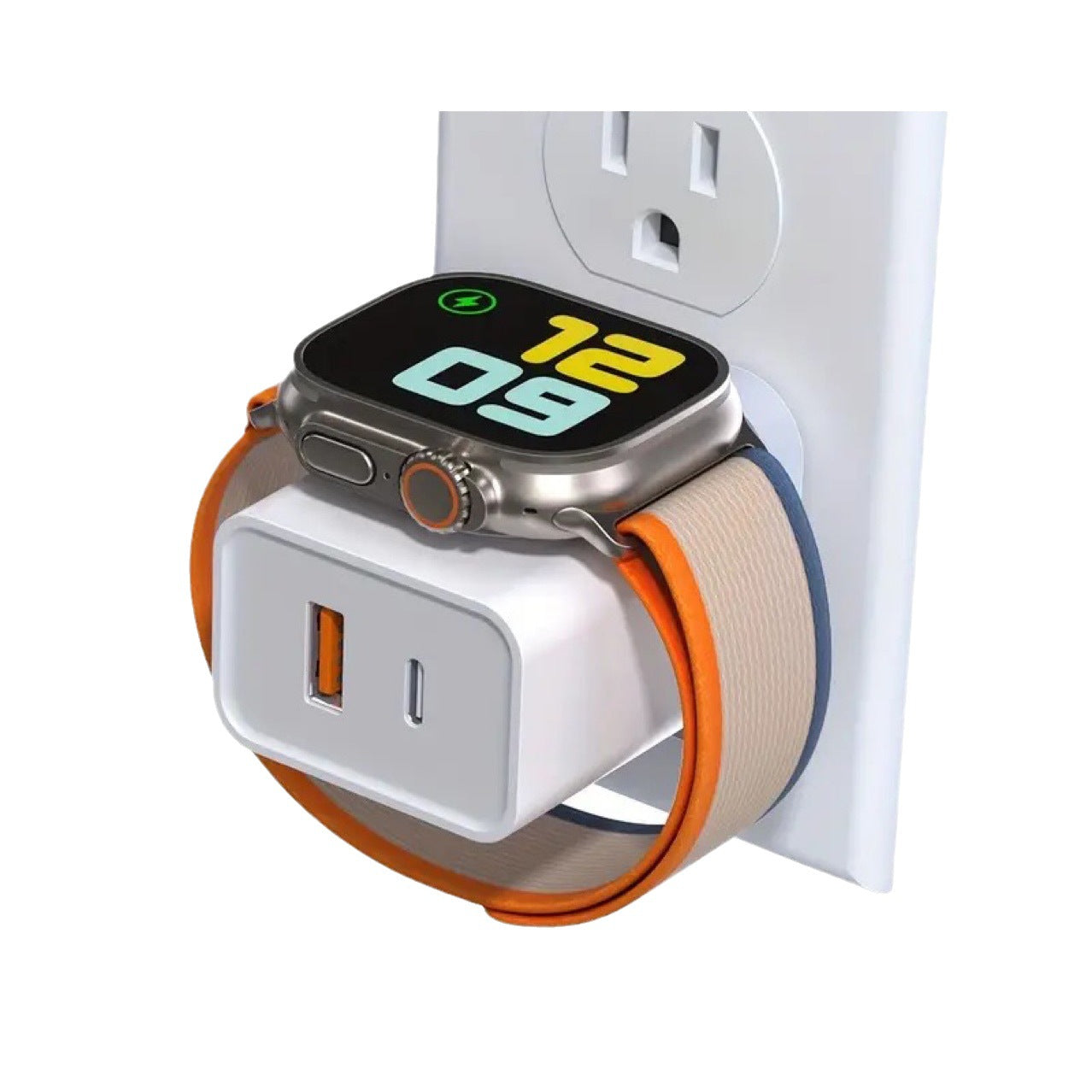 Suitable for Apple watch, wireless charger, iwatch magnetic charging, A-port, C-port, iPhone, DP fast charger