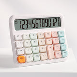 Girl Heart Large Screen Calculator Voice Cute Creative Macaron Color