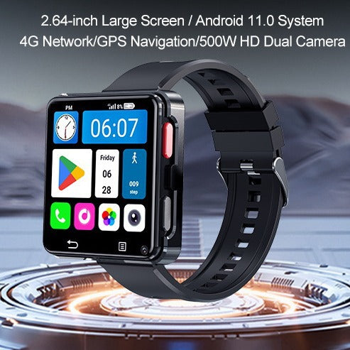 S998 Smart Phone Watch - Detachable large screen, HD video call, positioning navigation, Type C standard interface