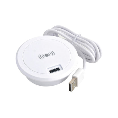 Desktop Embedded Wireless Charger 15W Smart Home Desktop Wireless Charger