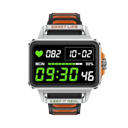 S666 Bluetooth smart watch - dynamic dial, sports pedometer, heart rate monitoring, information reminder, music function