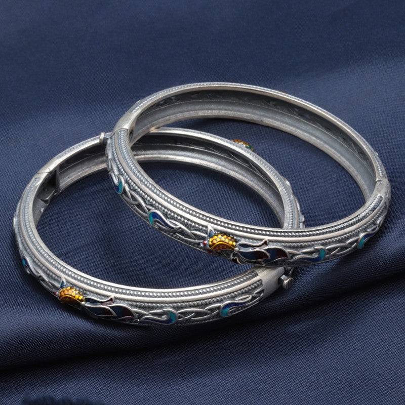 925 Sterlingsilber-Kleber-Goldfischarmband für Frauen, ein öffentliches Armband