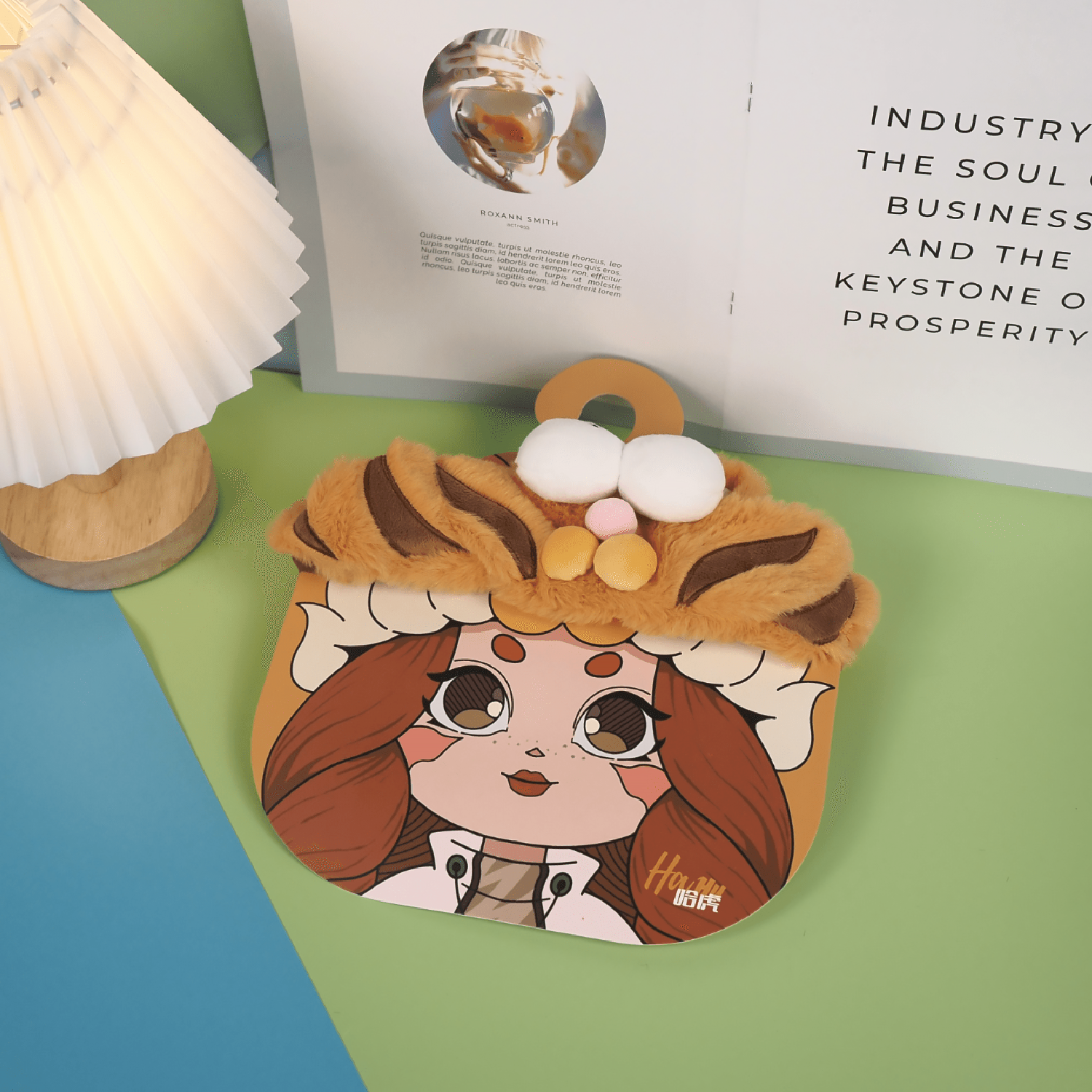 Original Design Hey Dragon Ha Tiger Cartoon Cute Hairbands-5