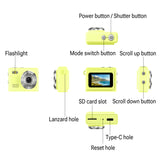 Yellow Mini Camera – Trendy Tiny Gift for Creators