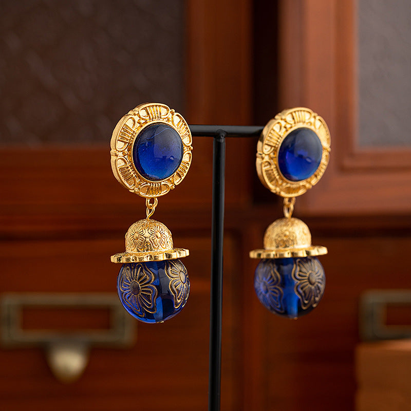 Palace Style Temperament Vintage Women Earrings-1