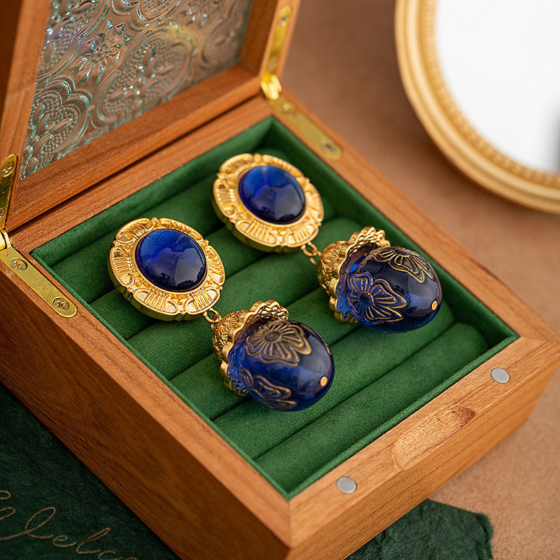 Palace Style Temperament Vintage Women Earrings-2