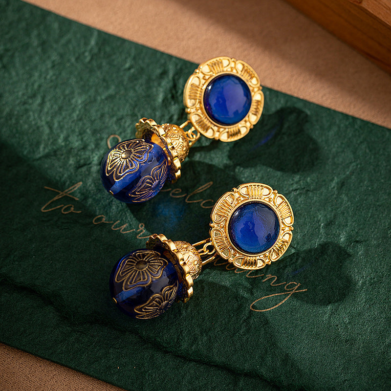 Palace Style Temperament Vintage Women Earrings-3